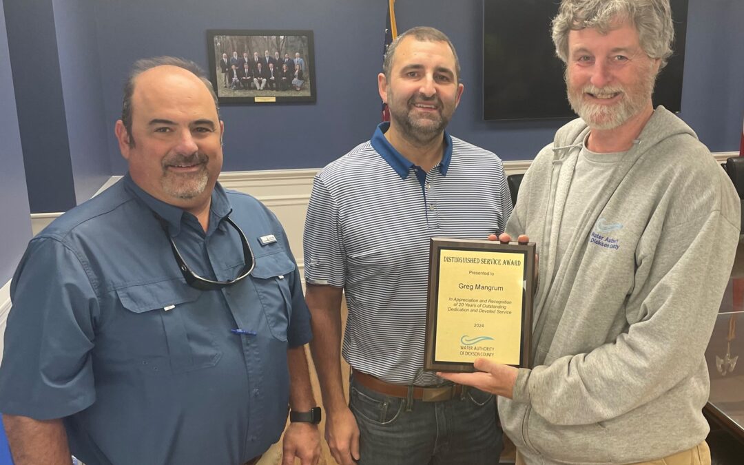 Employee Reaches 20 Year Milestone